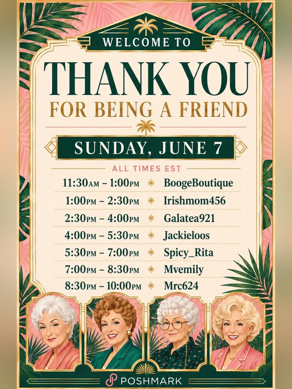 THANK YOU FOR BEING A FRIEND TRAIN SHOW!